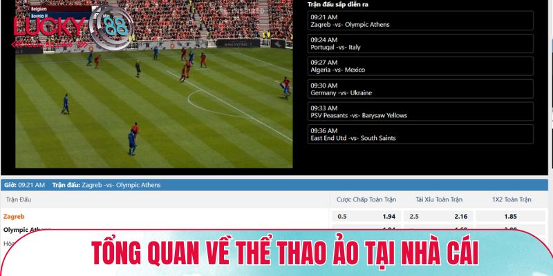 Tổng quan về thể thao ảo tại nhà cái